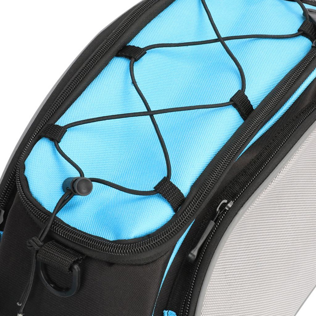 Bicycles Rear Seat Bag Bikes Trunk Panniers Bag Cyclings Luggages Carriers Pouches Backseat Storage Shoulders Bag