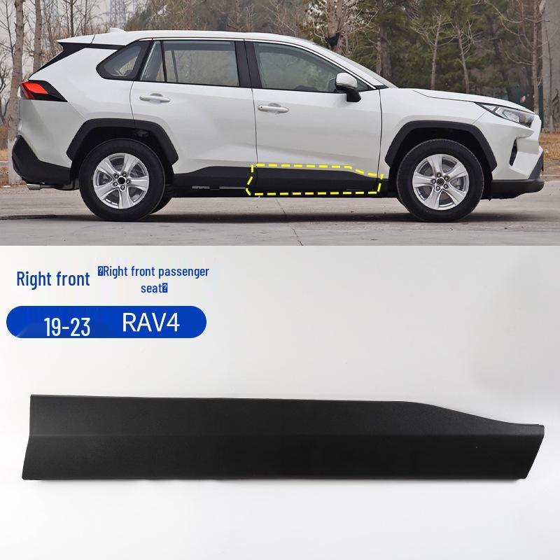 Toyota RAV4 (2013-2023) Door Lower Protector: Anti-collision & Anti-scratch Side Panel Trim
