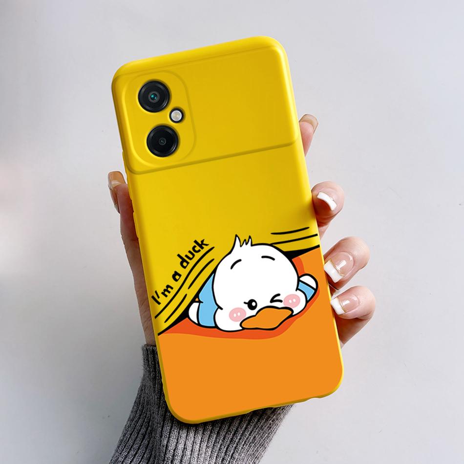 Case For Xiaomi Poco M5 M5S Cute Cat Cartoon Frog Soft Smooth Liquid Silicone Back Cover Phone Shell For PocoM5 M5 S Bumper Capa