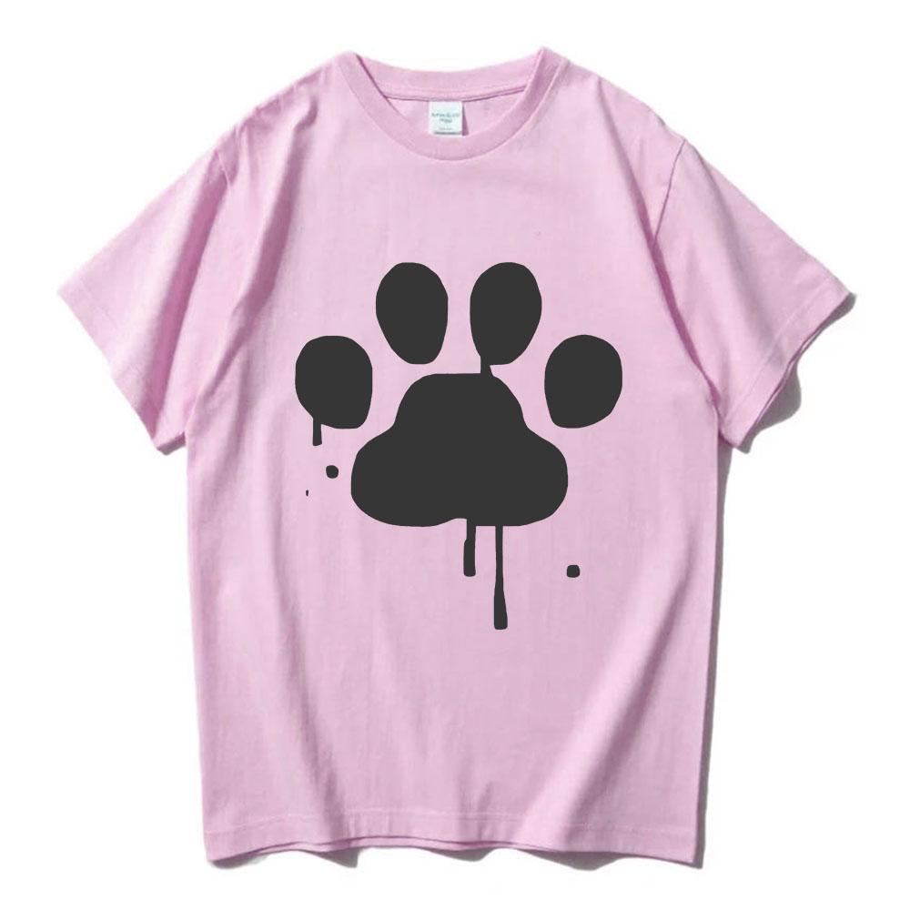 

MEWGENicS Game Design Print T-shirt Short Sleeve Cotton Fashion Tshirts Loose Casual Men/Women T Shirt Unisex Streetwear Merch L рожевий