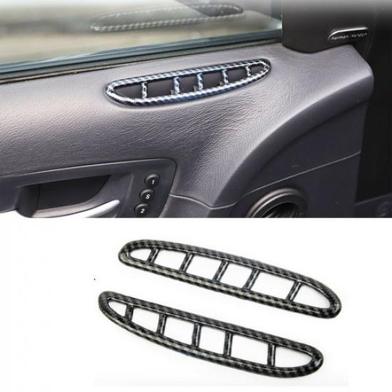 

Carbon Fiber Door A/C Air Vent Panel Cover Trim Kit for 2015- Chrysler 300