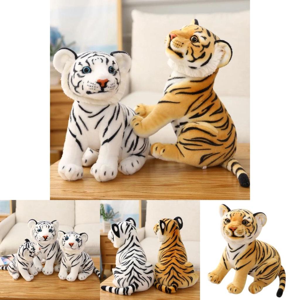 Adorable Lifelike Cute Cartoon Tiger Plush Toy Perfect For Kids And Collectors