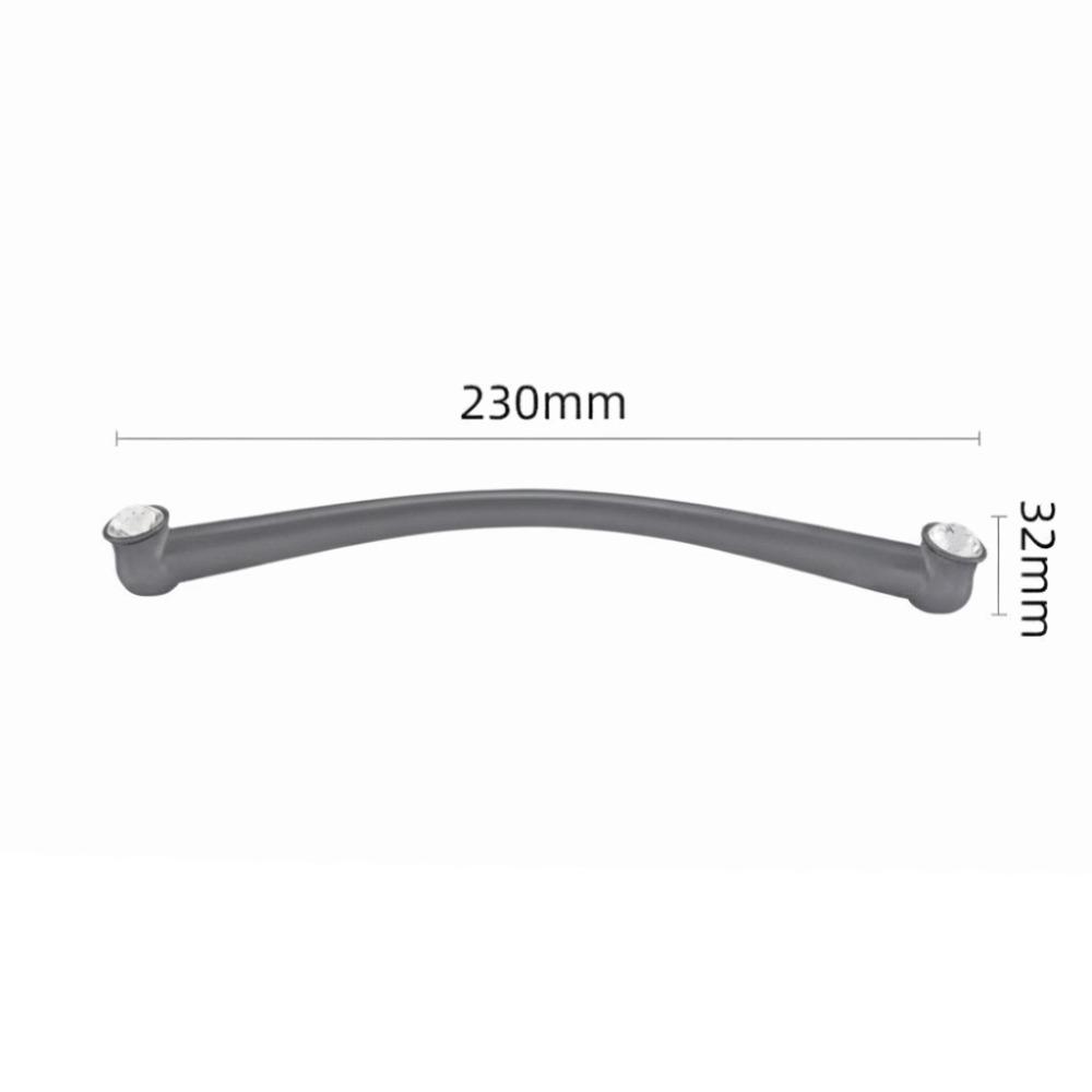 Gold Finish Cabinet Handles Zinc Alloy Wardrobe Handles Elegant Furniture Hardware Shoebox Storage