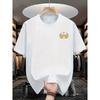 Unisexs Summer Casual Short Sleeve Tshirt Beer Mug Graphic Print Soft Comfortable Breathable Street Hip Hop Everyday Unisexs Wear