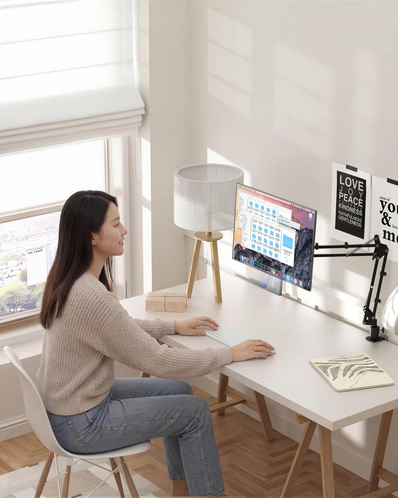 Mobile Monitor Arm, Magnetic Arm, VESA, Tablet & Smartphone Compatible, MagSafe Compatible