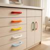 64mm Hole Spacing Cabinet Door Handle Ceramic Furniture Handle Drawer Knob  Wardrobe Drawer Door