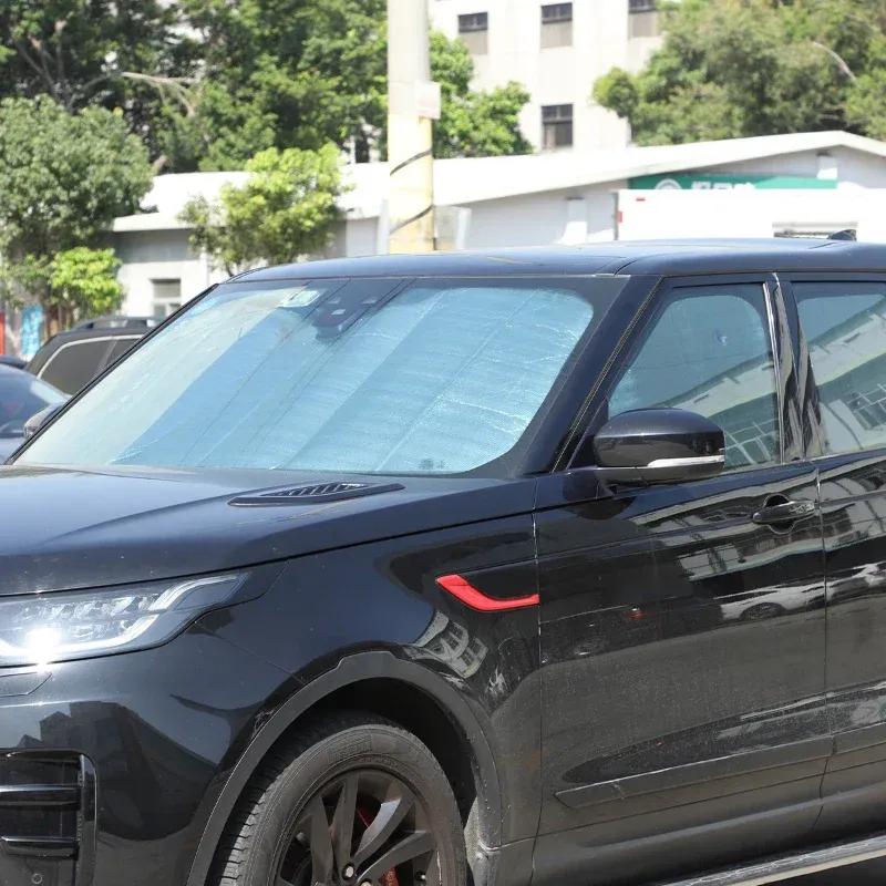 For Land Rover Discovery 5 LR5 17-25 Aluminum Foil Car Front Windshield Full Window Glass Sun Protection Parasol Car Accessories