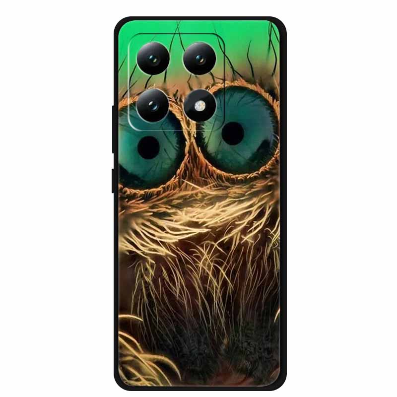 For Xiaomi 15T 5G Case Colorful Flowers Soft Silicone TPU Back Case For Xiaomi 15T Pro 5G Capa Boho Colorida Anti-Scratch Cover