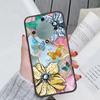 For Honor X9a X9b X9c X7c X6a X6b X7a X8a X8b X8 Magic 5 6 7 Lite oilPainting Flowers Butterfly Phone Case Korean Shockproof TPU