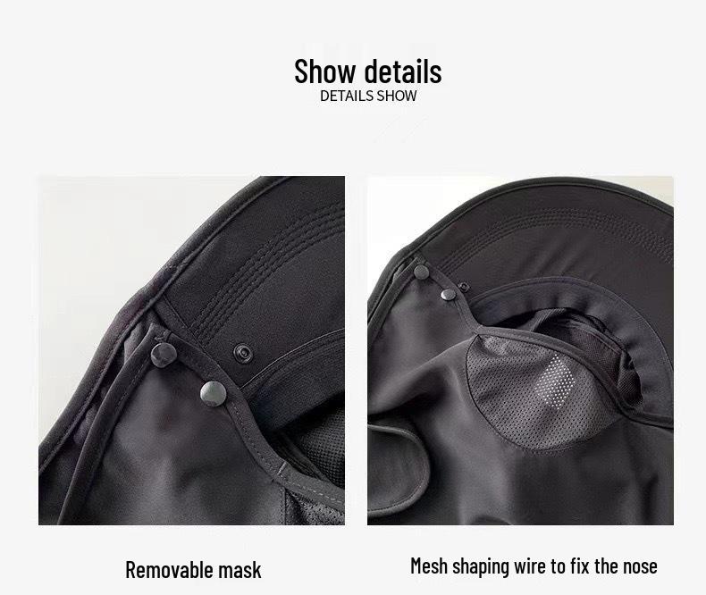 All-Around UV Protection Sun Hat with Breathable Face Shield and Neck Guard