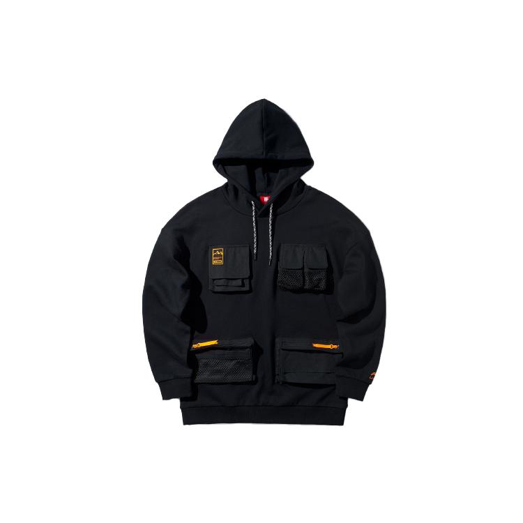 Толстовки Li Ning Мужские с капюшоном Средняя Обычная AWDP835-2 XXL