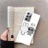 Cute Cartoon K-Kkamang Phone Case For Samsung Galaxy S25 Edge S24 S23 FE S22 S26 Ultra S21 S20 S10 Plus Capa Soft