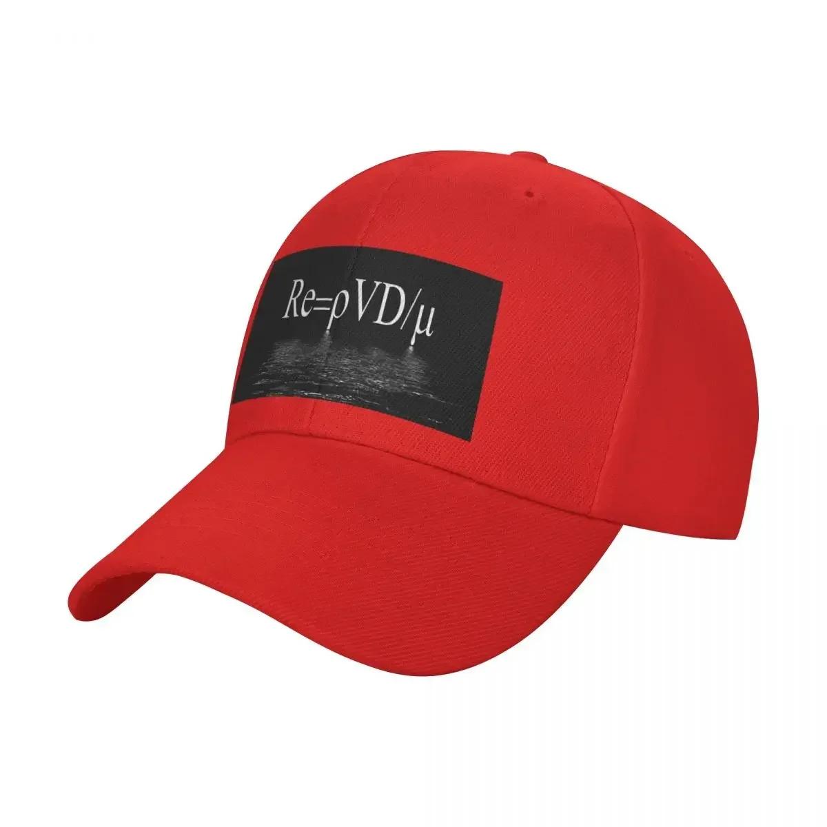 

Reynolds equation for turbulence reflected in ripples of water. Re=VD/ Baseball Cap Snapback Cap fishing hat For Unisex Women s