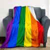 Regenbogen Pride Flanelldecke Überwurfdecke Weich Warm Sofa Bett Camping Heimdeko Einzigartiges Weihnachtsgeschenk C926419