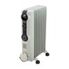 De'Longhi Oil Heater HJ0812 Electric Heater Zero Wind Heating Quiet Hard To Dry Surface Temperature Approx. 80 24 Hour Timer Safety Plug [8-10 Tatami]