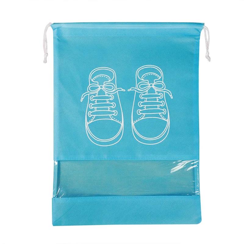 1-50PCS Shoes Storage Organizer Bags Non-Woven Shoe Dust Bags Portable Travel Shoe Bag Shoes Storage Packing Pouch Organizers