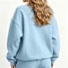 Felpa con cappuccio casual colorata e accogliente da donna, maglione a pullover per l'uso quotidiano