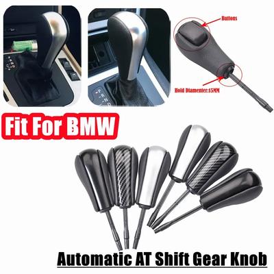 Car Styling Short/Long Automatic Gear Stick Car Shift Gear Knob For BMW E81 E82 E87 E90 E91 E93 E36 E38 E46 Z4 Z3 E53 E60 X5 X3