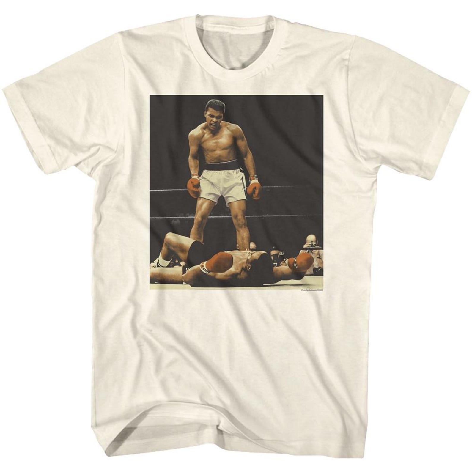 Muhammad Ali How Are You White Adult T-Shirt XL