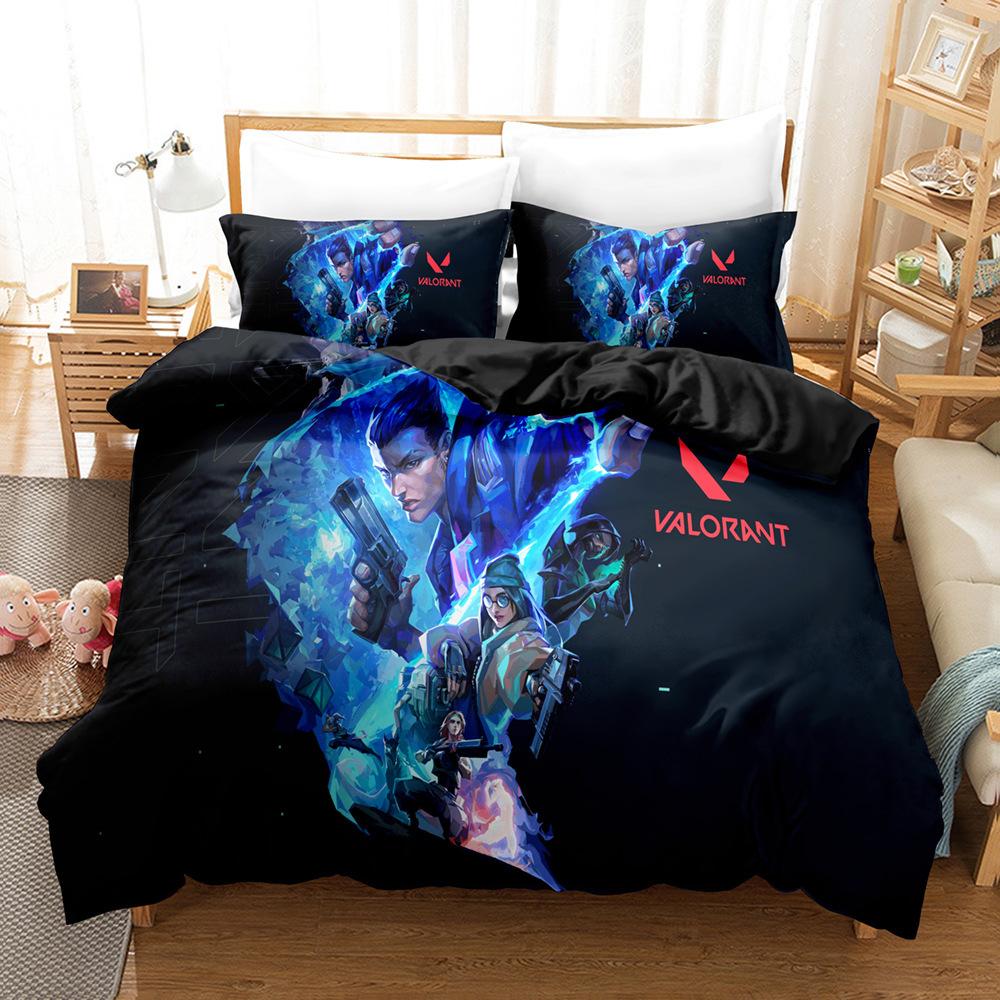Games  Bedding Set Teenage Bedding Set High Quality Quilt Cover Gifts For Children Single Double Large Size