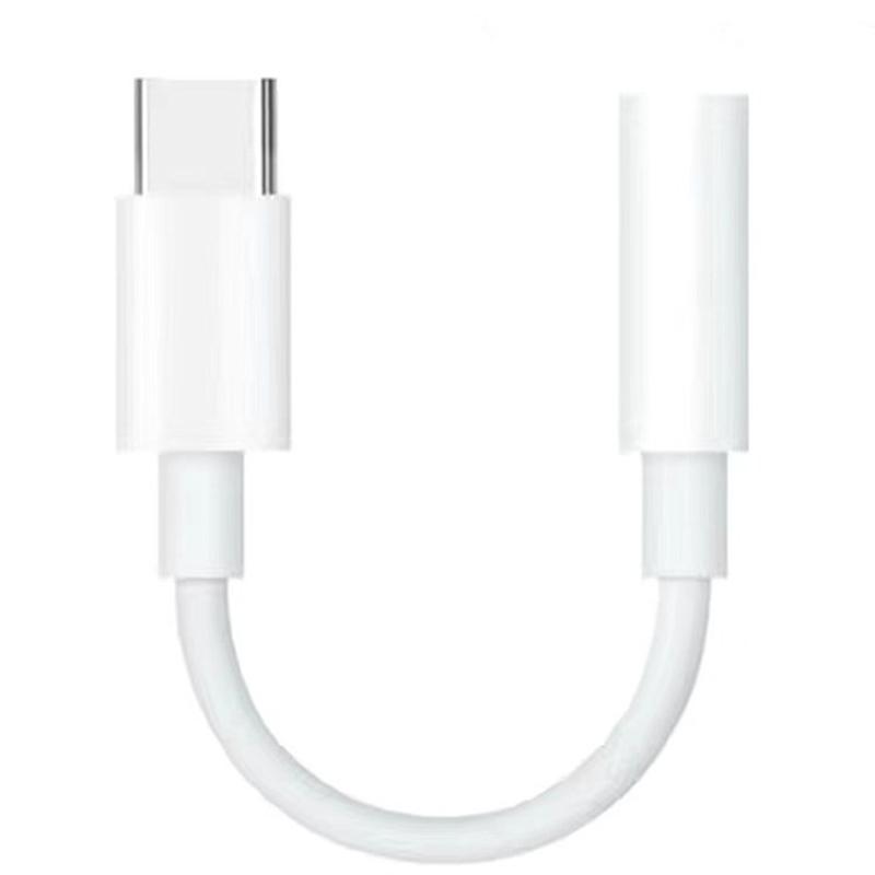 Type C To 3.5Mm Aux Adapter Type-C 3.5 Jack Audio Cable For Phone Headphone Converter