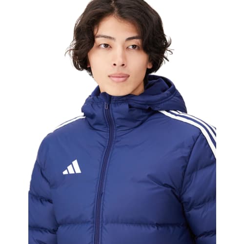 Adidas Soccer Down Tiro 23 League Lange Daunenjacke NUH32 Herren (HS3616) Team Marineblau J/L