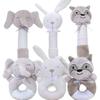 Baby Soft Plush Rattle Toy With Bb Call For Newborn Sensory Development