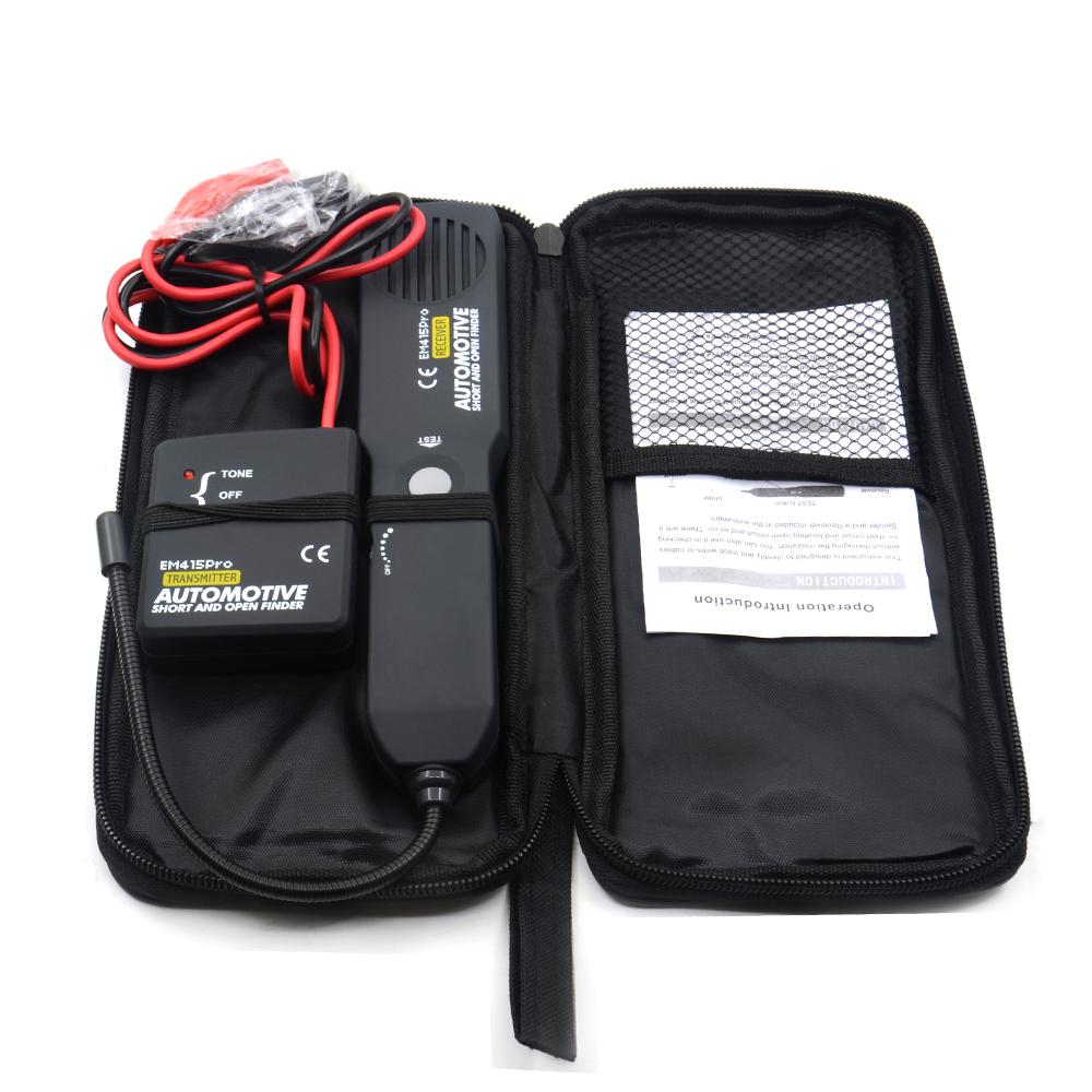 Car Automotive Short & Open Finder Circuit Finder Tester EM415PRO Car Repair Tool detector Tracer for wire or cable
