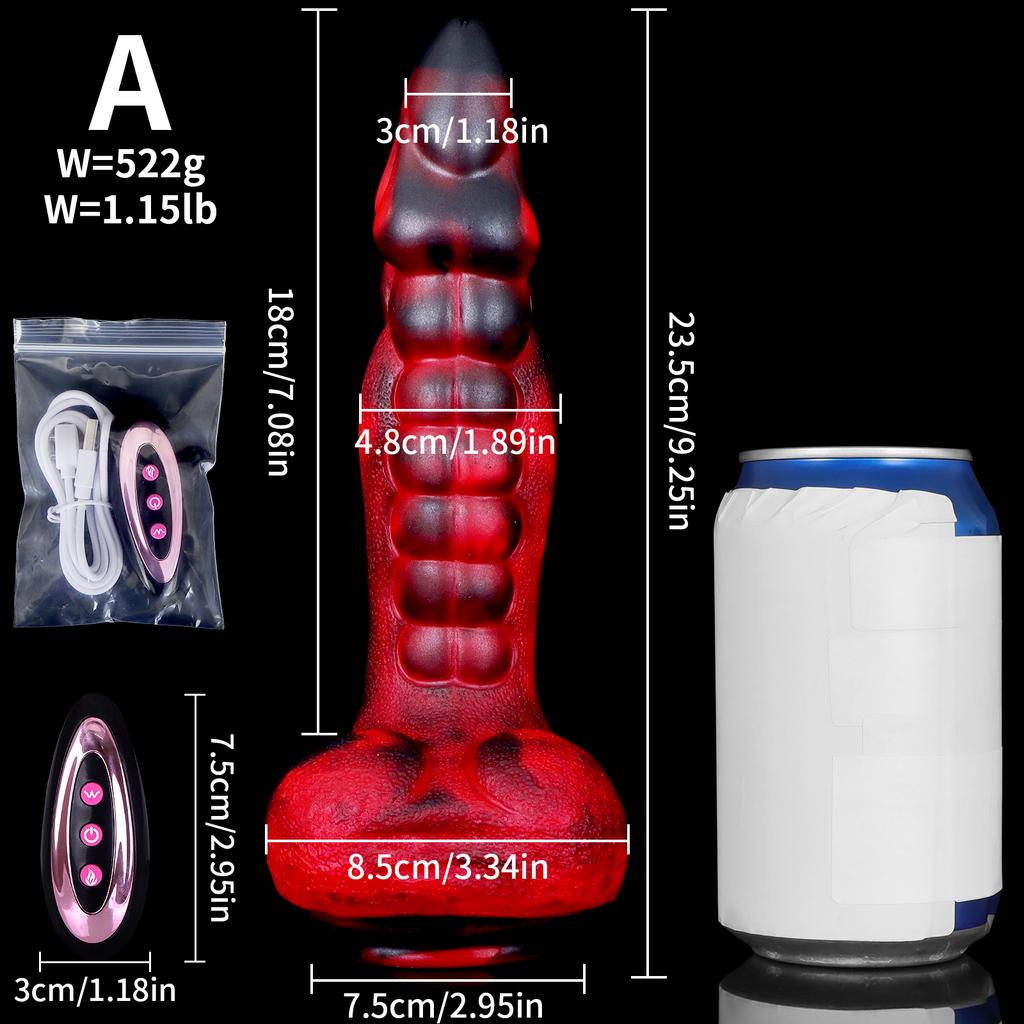 Dragon Thrusting Dildo Vibrator Suction Cup Realistic Big Penis Anal Plug Adult Supplies Gay Lesbian Sex Toys For Women Men 18+
