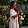 Flame Hanging Projection Light for Outdoor Garden Patio Decoration