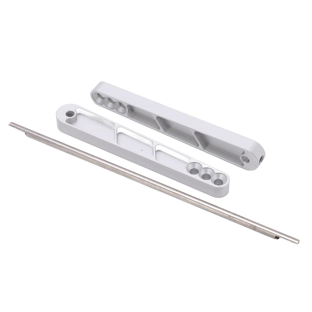 Anti Tilt Rod Balancing Pole Strengthen Anti Roll Bar for Axial Wraith RR10 1/10 RC CarSilver