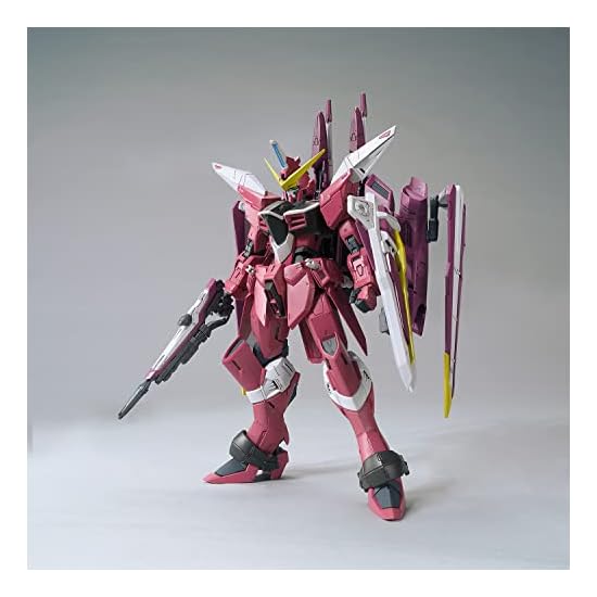 BANDAI SPIRITS MG Mobile Suit Gundam SEED Justice Gundam 1/100 Scale Color-Coded Plastic Model
