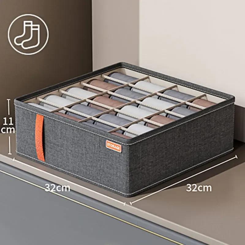 Underwear Socks Bra Organizer Clothing Storage Boxes Wardrobe Clothes Organizer Pants Socks Bedroom Cabinet Drawer Organizer