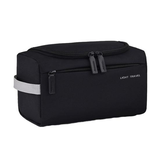 Wasserdichte Reise-Kulturbeutel für Männer Frauen Weit zu öffnende aufblasbare Kosmetik-Make-up-Organizer-Tasche mit Griff für Shampoo Conditioner Make-up-Zubehör