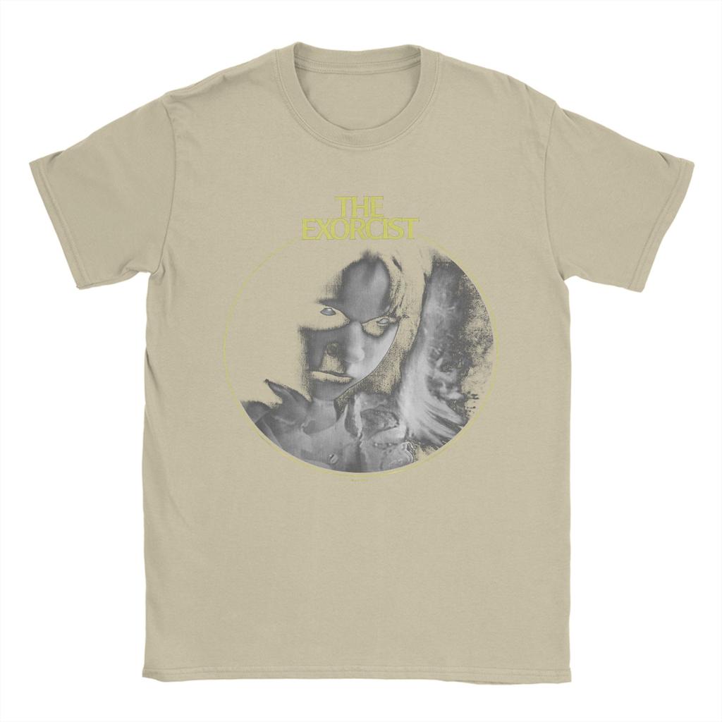 The Exorcist Scary Film TShirt Summer Cotton T Shirts For Man Harajuku Design Tee Shirt ShortSleeved Y2K Basic Top Tees