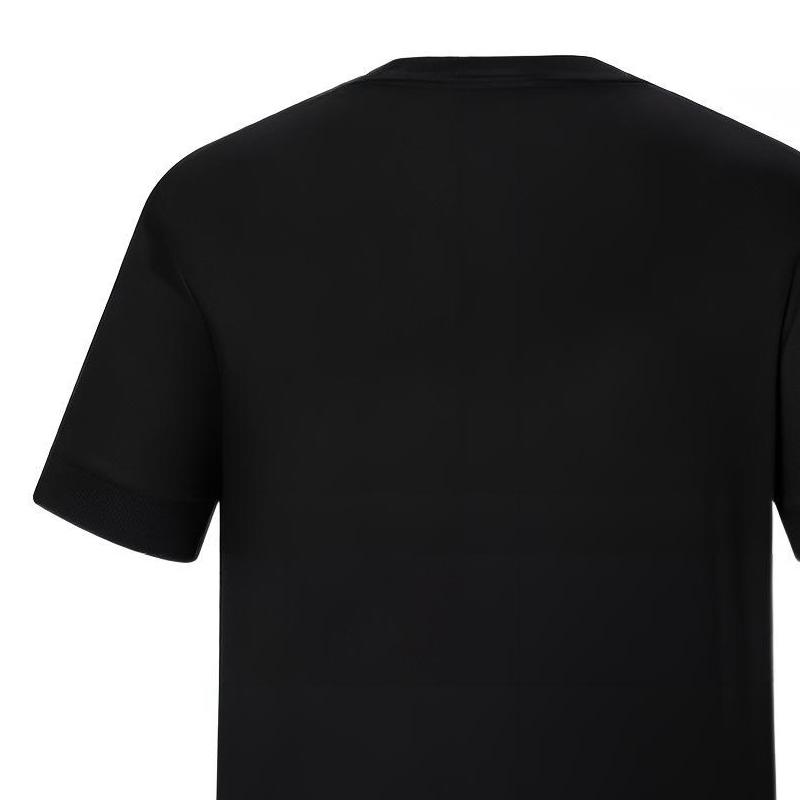 Emporio Armani Ss22 Tiger Embroidered Short Sleeve T-Shirt Men Tops Black 3L1TCH-1JUVZ-0999