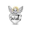 Travel Style Airplane Camera Luggage Charm Bead Jewelry Necklace Bracelet Accessory Set