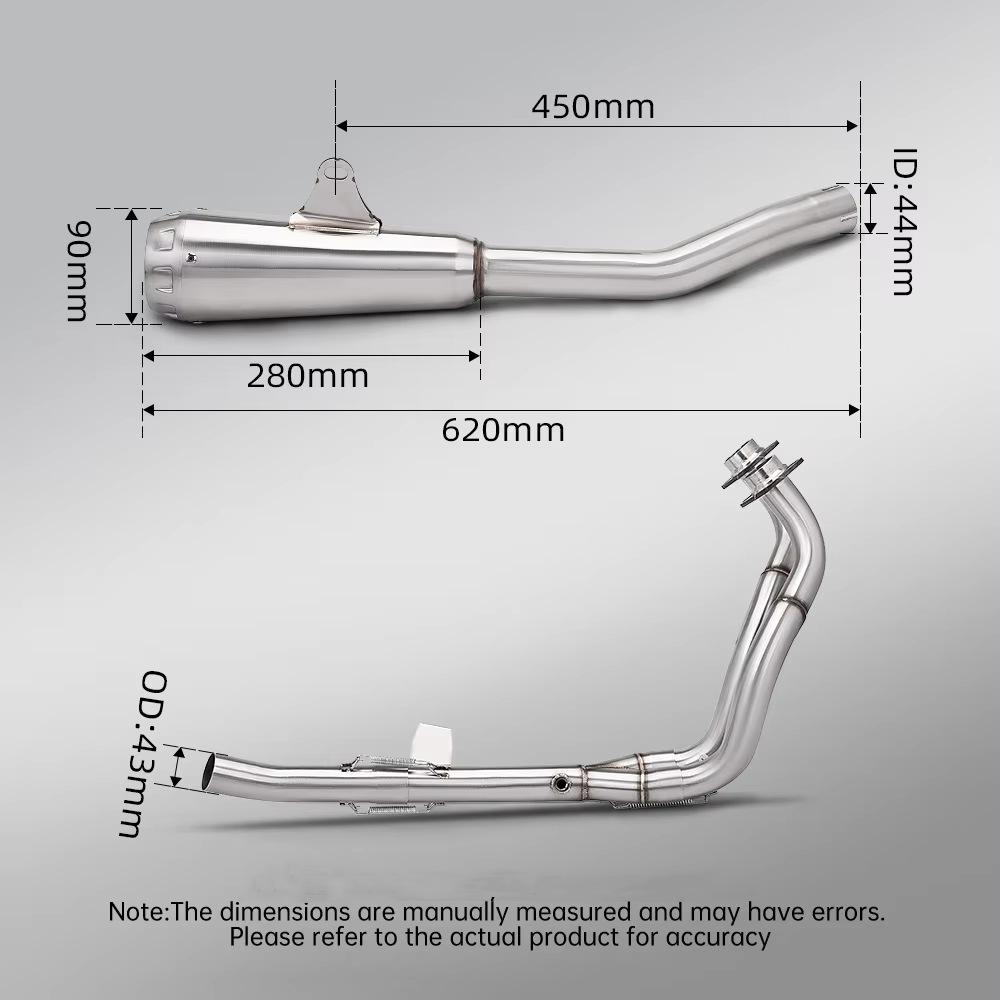 YAMAHA T700S Modified Exhaust Tailpipe