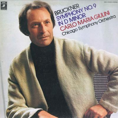 LP Schallplatte CARLO MARIA GIULINI, CHICAGO SYMPHO - Bruckner: Symphonie Nr. 9 In D Minor EAC80385 ANGEL 1977 Japan Klassik