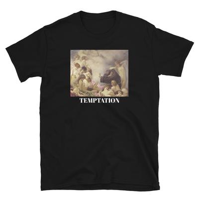 The Temptation. Art Meets Street, Printed T-Shirt Tops Tee