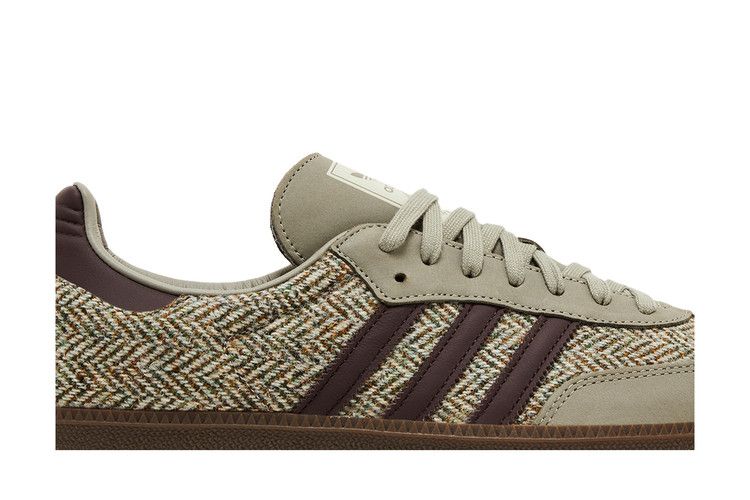 Men's Sneakers adidas Samba OG Wonder Beige Tweed Wonder Beige/Shadow Brown/Wonder White