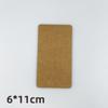 Blank Kraft Paper Card Hang Tag Jewelry Accessories Floral Art Clothing Labels Garment Tags DIY Alien Universal Hanging Rope