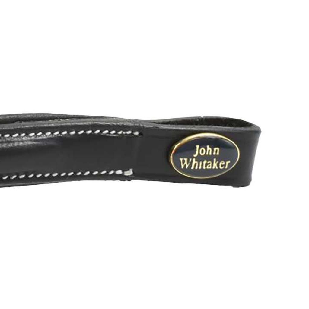 John Whitaker Pick N Mix Leather Raised Logo Horse Browband