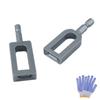 2PCS Electric Drill Wire Twisting Tool with 1/4 Inch Hex Shank Portable Carbon Steel Wire Twister Easy To Install for Drill