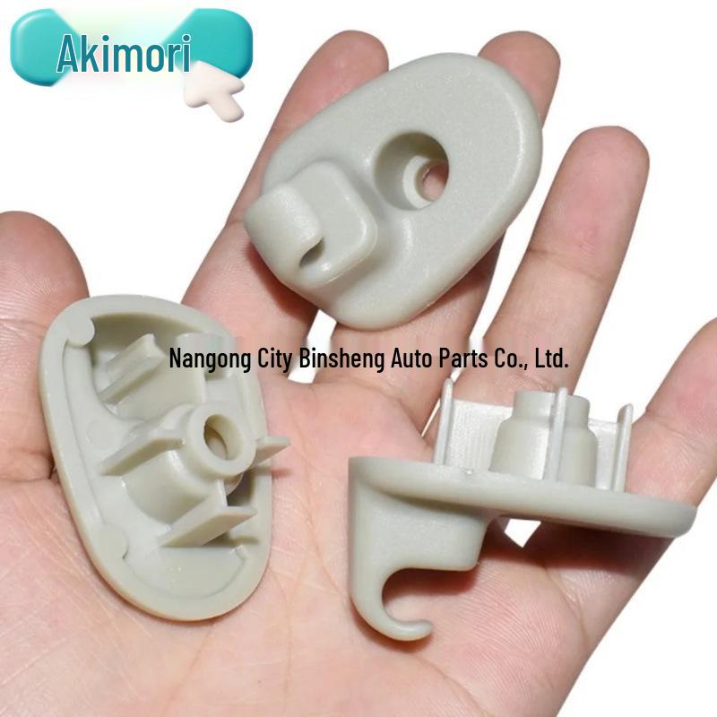 Compatible with 2 OE# 1AR26BD1AA Sun Visor Clips, Enhanced Car Sun Visor Hook Holder.