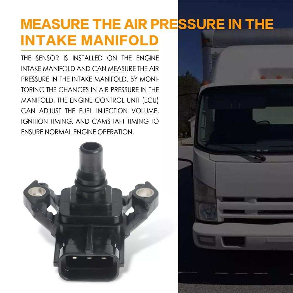 Automotive Manifold Pressure MAP Sensor for Isuzu NPR NQR Chevrolet W5500 W4500