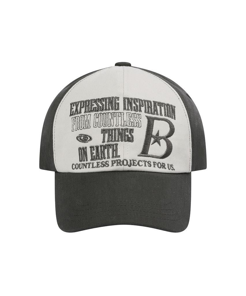 BAUF B Logo Ball Cap [Charcoal]