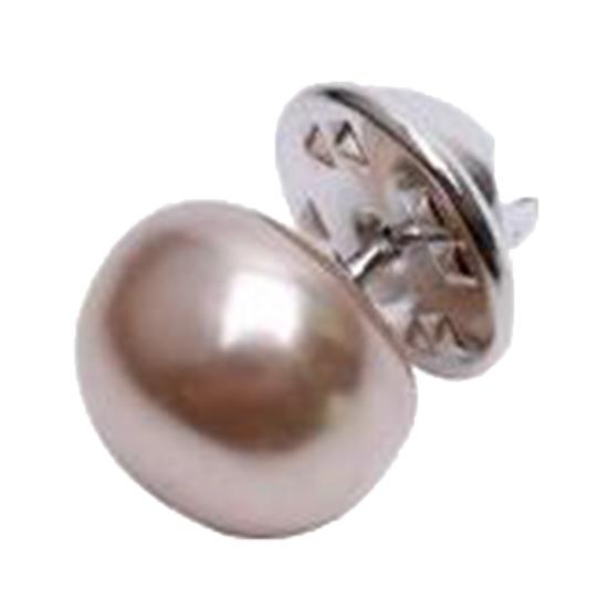 Women Fashion Faux Pearl Brooch Pin Shawl Collar Buckle Clothes Clip Shirt Sweater Decor for Wedding Party