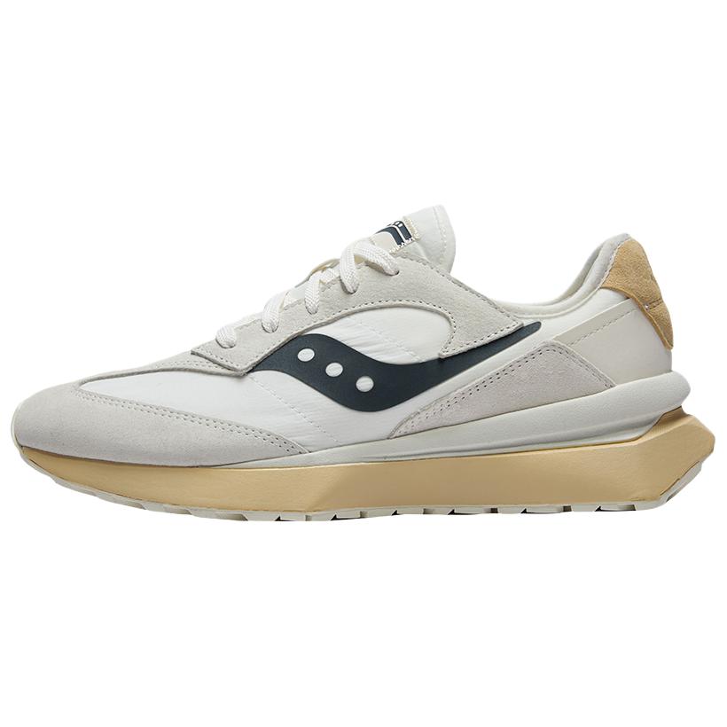 Saucony Jazz Renew V2 Comfortable Fashion Low-Top Lifestyle Shoes Unisex sneaker White Gray Black S79080-4