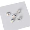 Pack of 5 Nails Art Charms 3D Nail Rhinestones Crystal Nail Gems Nails Art Decorations Nail Supplies for Acrylic Nails